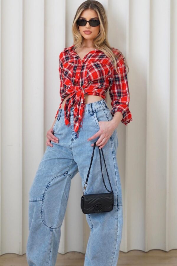 ג'ינס קורדרוי BEVERLY INDIGO